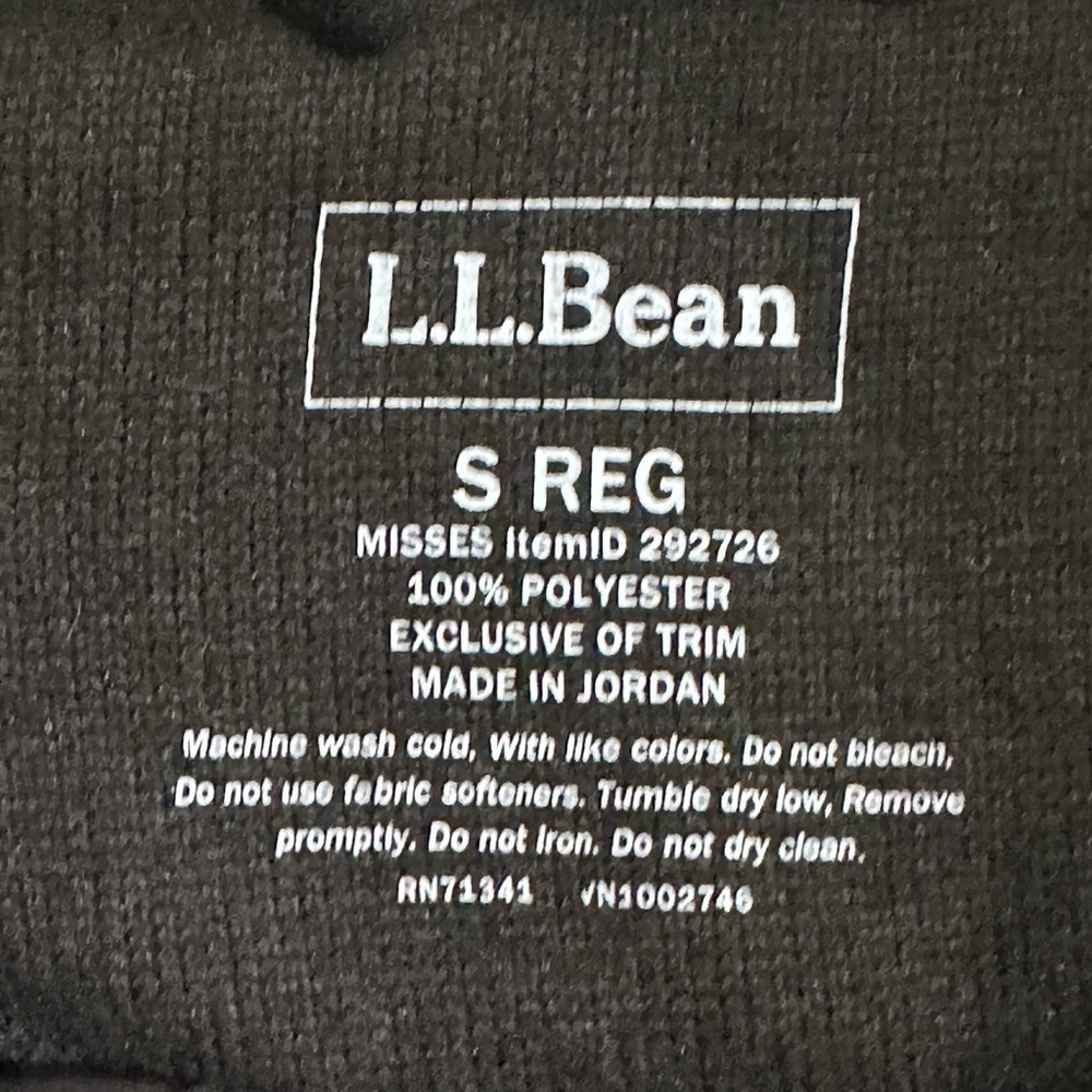 👚 L.L. Bean Women's Dark Grey Sweater Pullover - Size S 🌟 - Picture 9 of 10